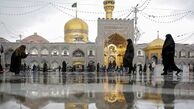 اولین عکس از درب طلای حرم امام رضا (ع) منتشر شد