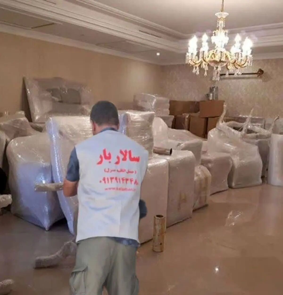 سالار بار بهترین شرکت اسباب کشی منزل در اصفهان