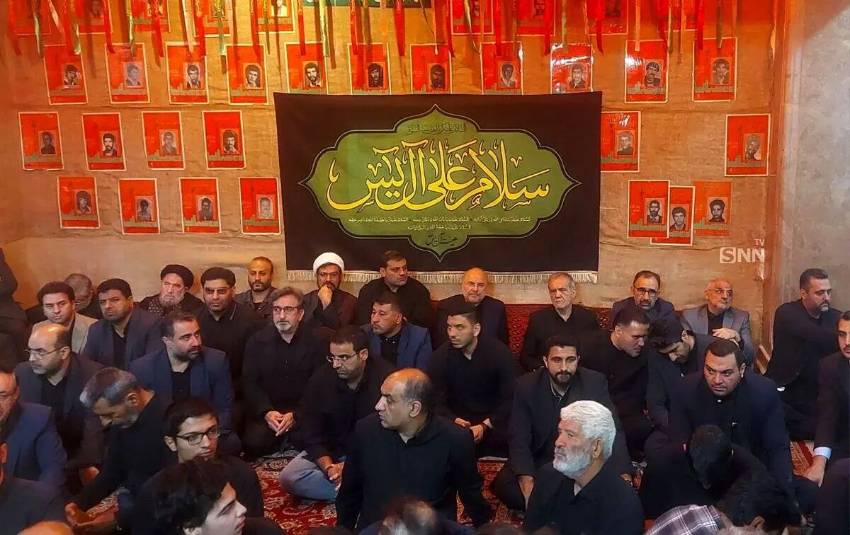 خوش و بش علم‌الهدی با مسعود پزشکیان + عکس