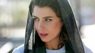 شال و روسری و معجزه رنگ مشکی برای  لیلا حاتمی