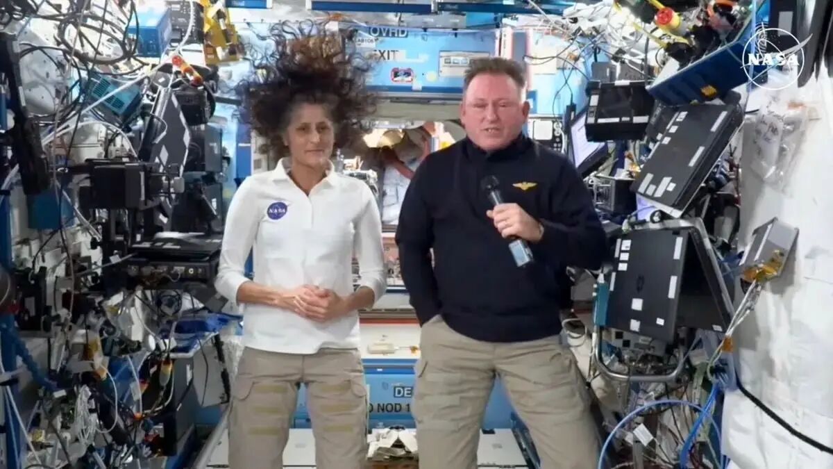 بازگشت فضانوردان گیرافتاده در فضا پس از 9 ماه