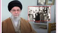 قاب عکس پشت سر رهبر انقلاب تصویر چه کسی بود و چه پیامی داشت؟