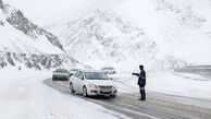 بارش باران و برف در اکثر جاده‌های مواصلاتی کشور