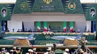 ژست جالب مسعود پزشکیان در مراسم روز ارتش