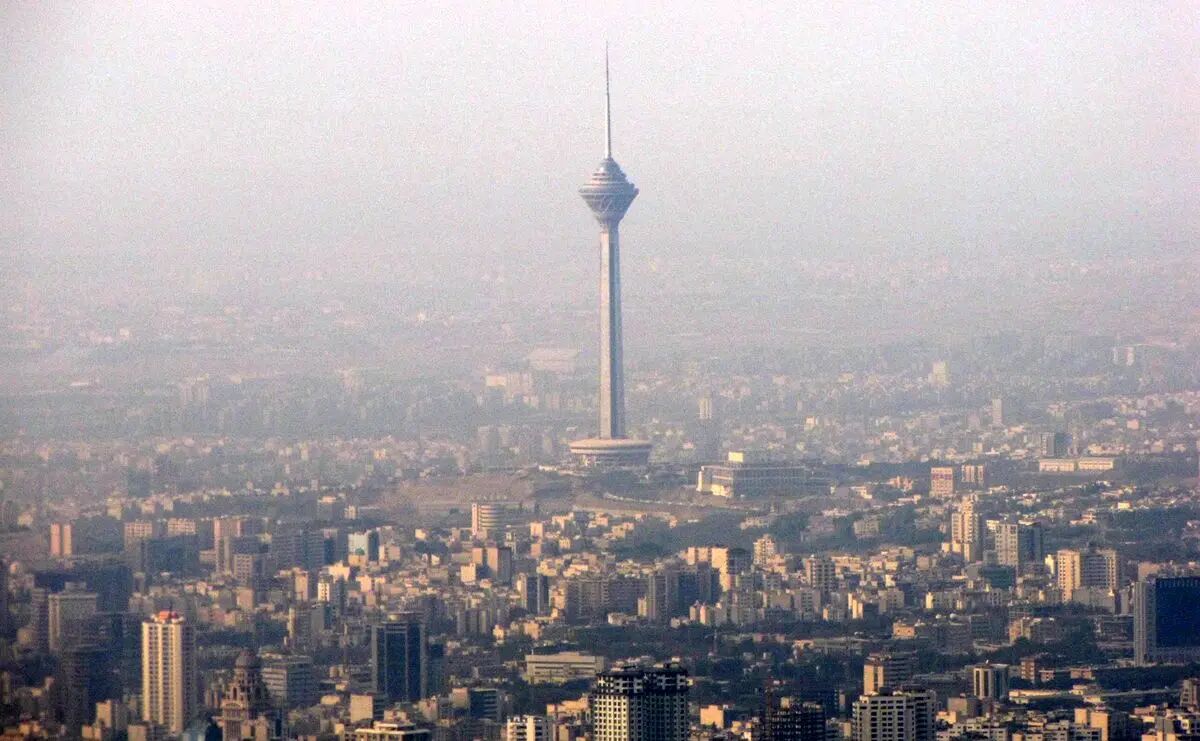 شاخص آلودگی هوای تهران امروز 24 فروردین ۱۴۰۴