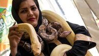 ملکه مار و سوسمار; شجاع‌ترین زن ایران که به جای عروسک با مار و کروکودیل بزرگ شد