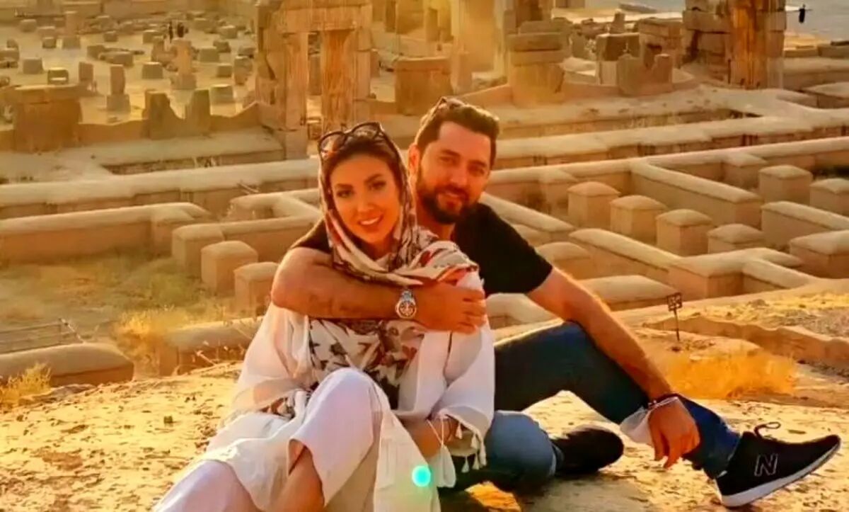 عاشقانه‌های لاکچری بهرام رادان و همسرش مینا مختاری + عکس