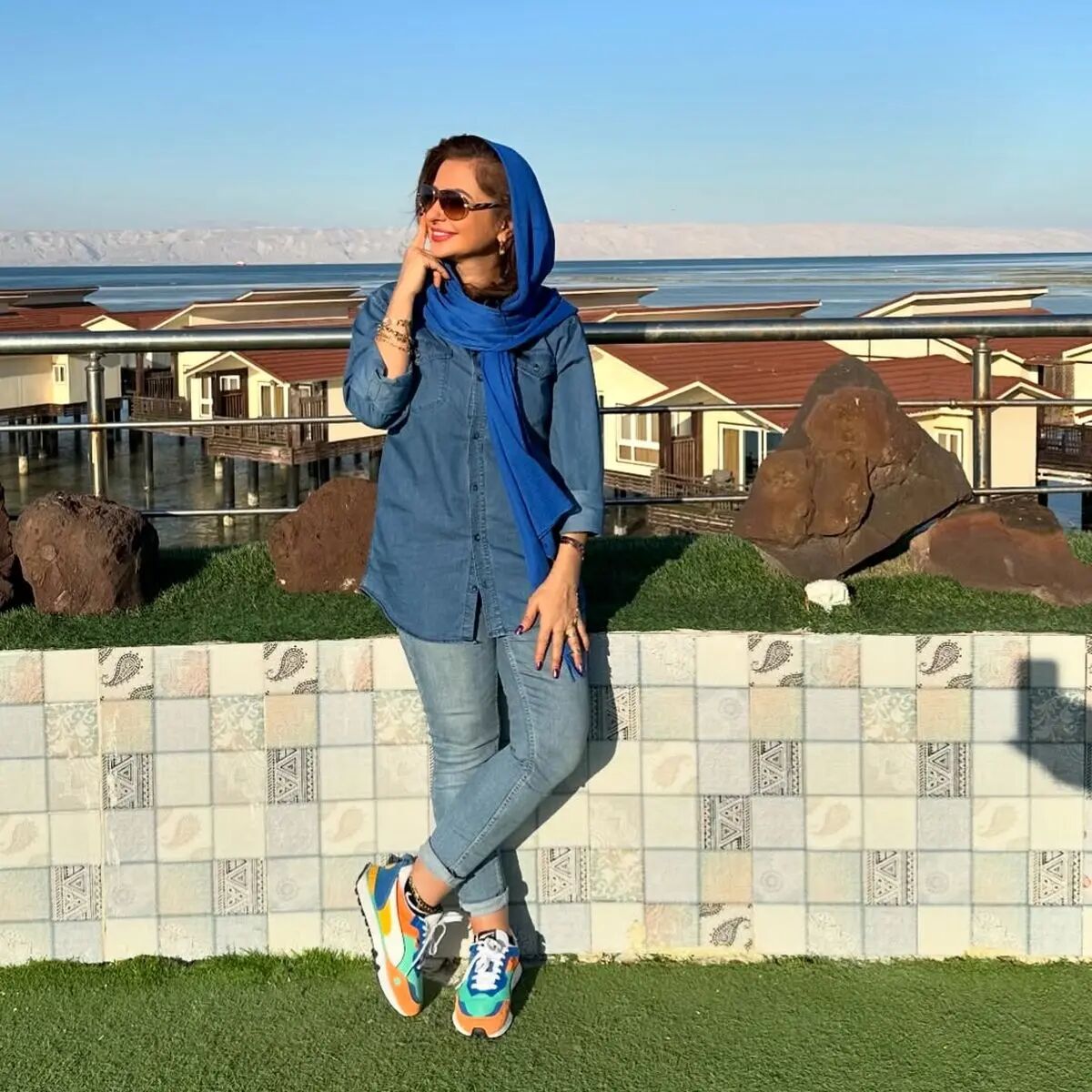 عکس‌های نفیسه روشن در شانگهای چین!