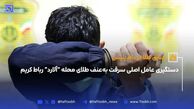 دستگیری عامل اصلی سرقت بعنف طلای محله "آلارد" رباط‌کریم