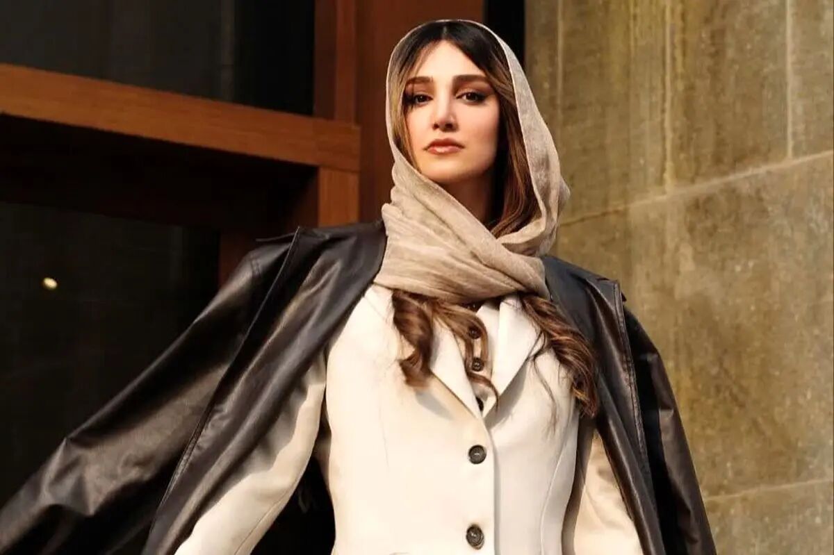 گریم عجیب زهرا نادری‌ فر بازیگر نقش هوژان در سریال ناریا