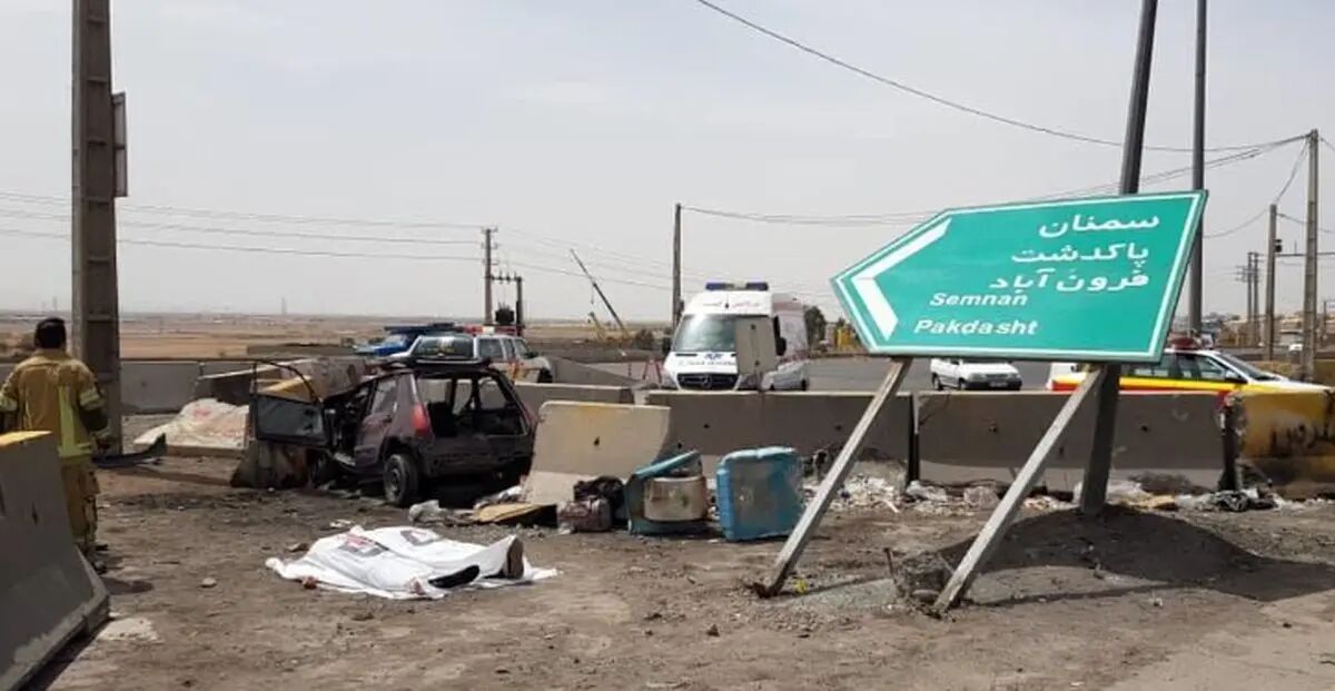 واژگونی مرگبار در جاده هندیجان