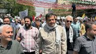 حضور وزیر ورزش و جوانان در نماز جمعه تهران، در راهپیمایی خشم و نصر مردم تهران