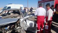تصادف مرگبار دو سواری پژو در اردبیل