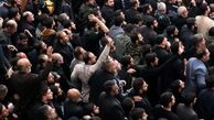 حضور کوچک زاده و سعید لیلاز در مراسم شام غریبان حسینیه امام خمینی/ وزیر راه و شهرسازی هم بود