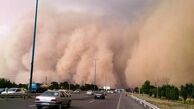هشدار نارنجی گرد و خاک برای ۲۰ مرکز استان