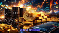 بازار سهام و طلا و ارز دوباره به نفت خیره شدند