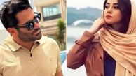 میز اولین سالگرد ازدواج محمدرضا گلزار و همسرش در برج‌های لاکچری دبی