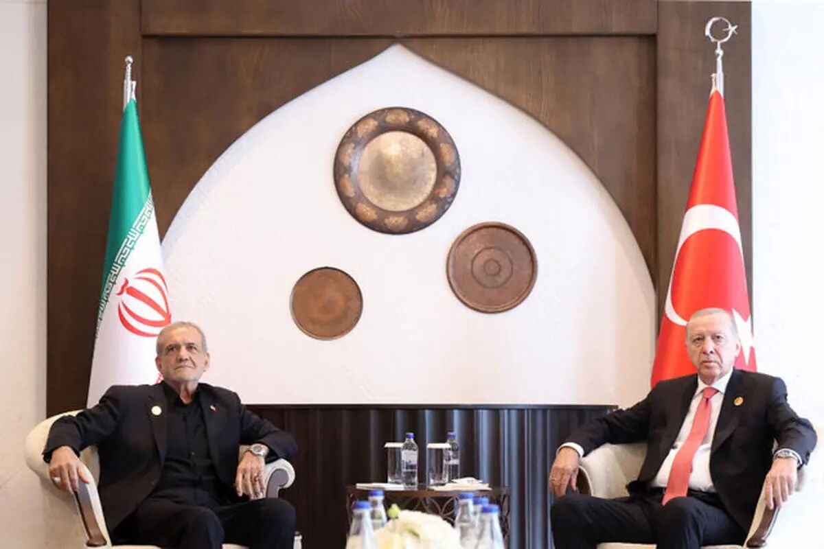 دیدار روسای جمهور ایران و ترکیه