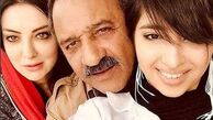 تصویر حمیرا ریاضی و همسرش بازیگر سریال آلا
