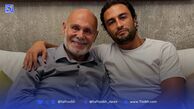 امیر جدیدی کنار جمشید هاشم پور