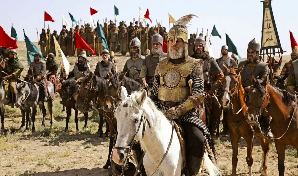 پرچم ایران در سریال مختارنامه توجه‌ها را جلب کرد!