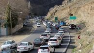 وضعیت ترافیک محور های شمالی؛ ترافیک چند کیلومتری در کندوان‌