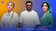عینک عجیب بازیگر فیلم مرجان در اکران