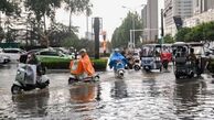 افزایش شمار تلفات بارندگی و سیل در چین