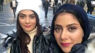 مونا فرجاد و خواهرش مارال در قلب بارسلون