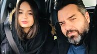 همسر و دختر شهرام قائدی