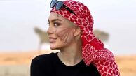 تصویر لو رفته از سحر قریشی در افتتاحیه یک مزون در دبی