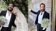 حلقه ازدواج فرشته حسینی و نوید محمدزاده