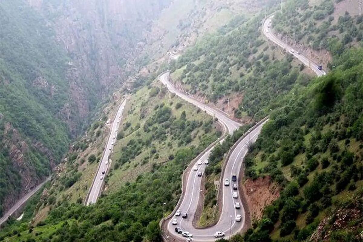 وضعیت جاده چالوس