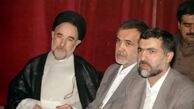 عکس زیرخاکی از لاریجانی، خاتمی و پزشکیان