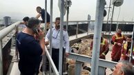 سقوط مرگبار کلایمر در برج 21 طبقه ولیعصر