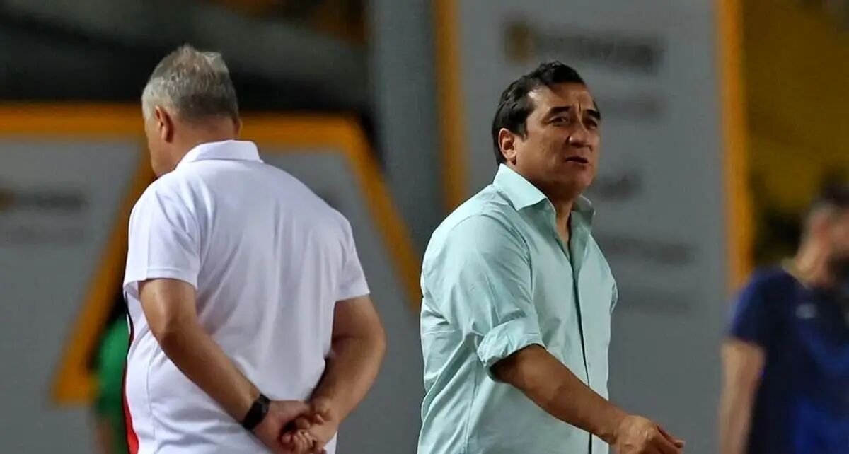 شوخی خداداد عزیزی با خبرنگار هفت ورزشی