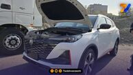 رونمایی از چانگان مونتاژی سایپا در نمایشگاه خودرو مشهد