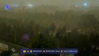 افزایش وزش باد و وقوع گردوخاک در تهران