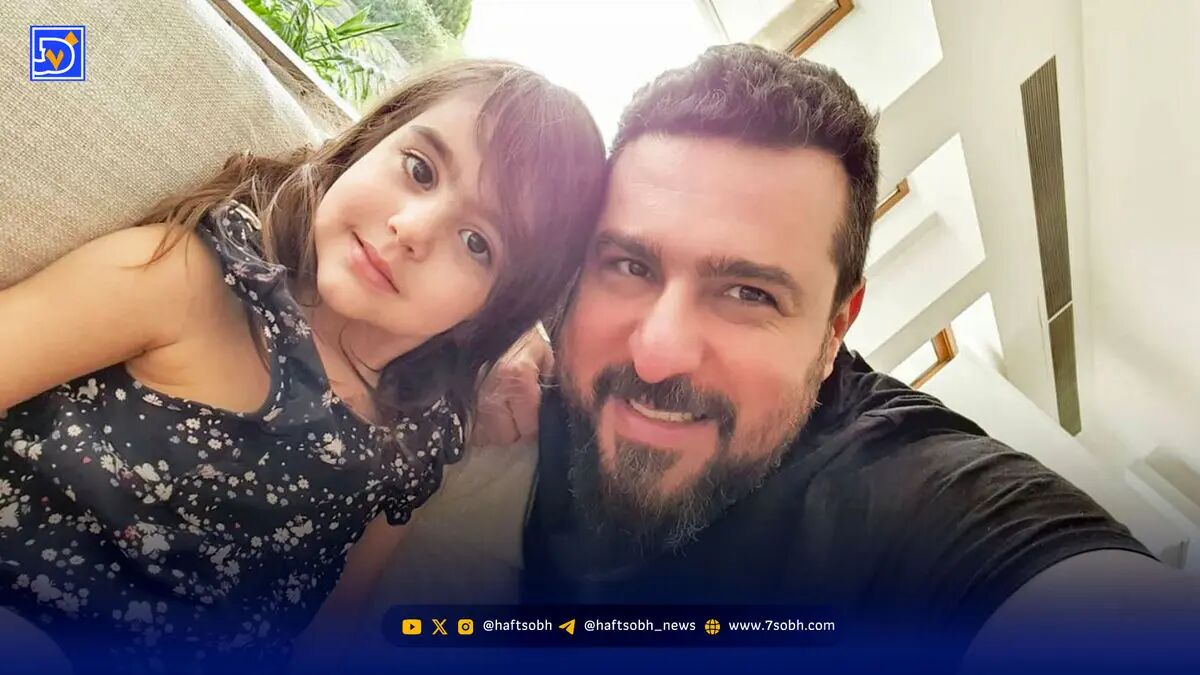 وقتی محسن کیایی دفتر نقاشی و پایه شیطنت خنده دار دخترش می شود