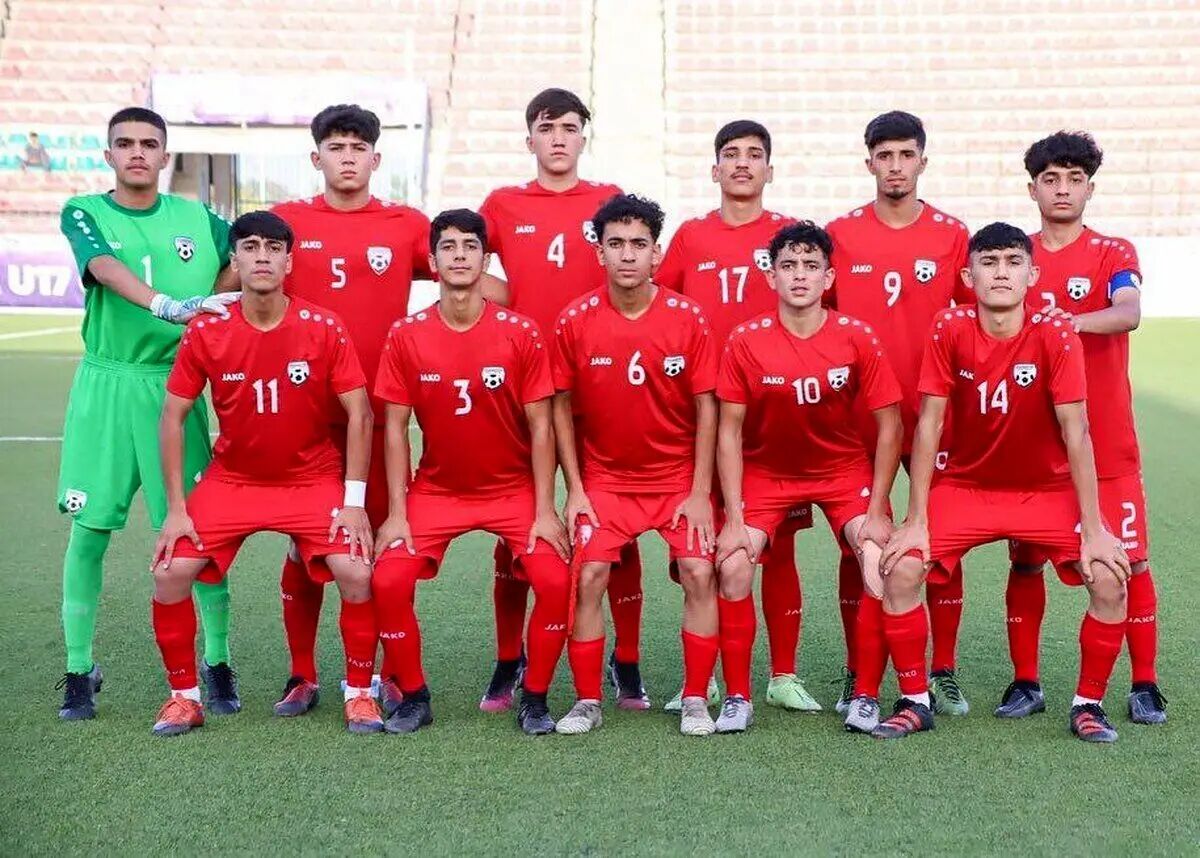 افغانستان با بازیکنان بین‌المللی برابر تیم ملی ایران