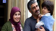 رایان سرلک پس از سالها در کنار ژاله صامتی/ عکس