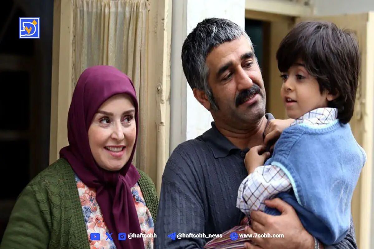 رایان سرلک پس از سالها در کنار ژاله صامتی/ عکس