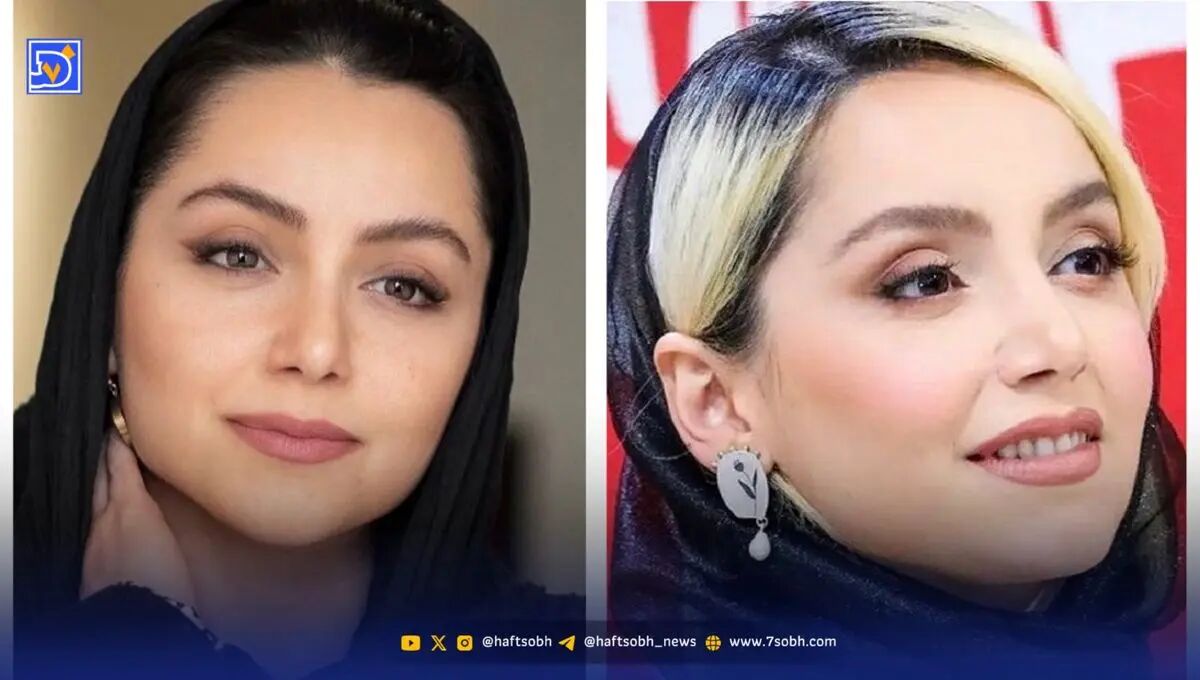 قبل و بعد سلبریتی ها با موی روشن و تیره