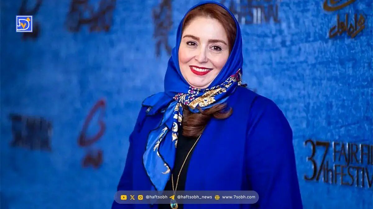 دختر ژاله صامتی در کنار مهران مدیری
