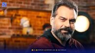 عکس دیده نشده از شهرام قائدی با گریم متفاوت