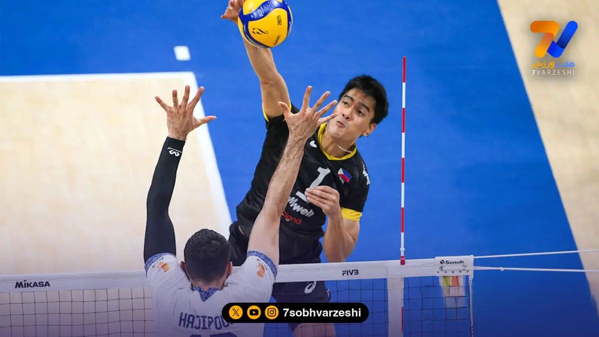 والیبال قهرمانی جهان؛ پیروزی بلند قامتان ایران، مقابل فیلیپین