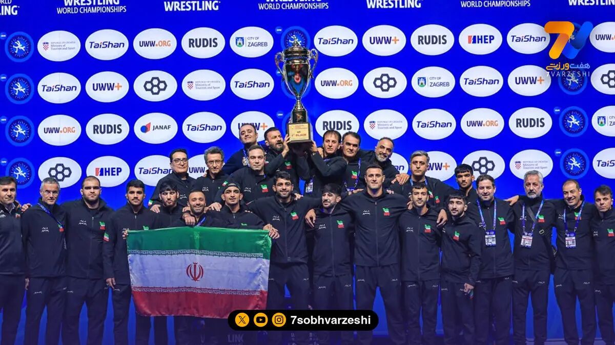 کشتی فرنگی ایران، موفق‌ترین عملکرد تاریخ رقابت‌های جهانی را کسب کرد