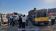 عکس‌های هولناک از اتوبوس دانشجویان امروز 8مهر+ اسامی کشته‌شدگان