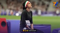 برای یک صدم ثانیه، طلا از دست دختر ایرانی پرید؛ صفرزاده دوم جهان شد