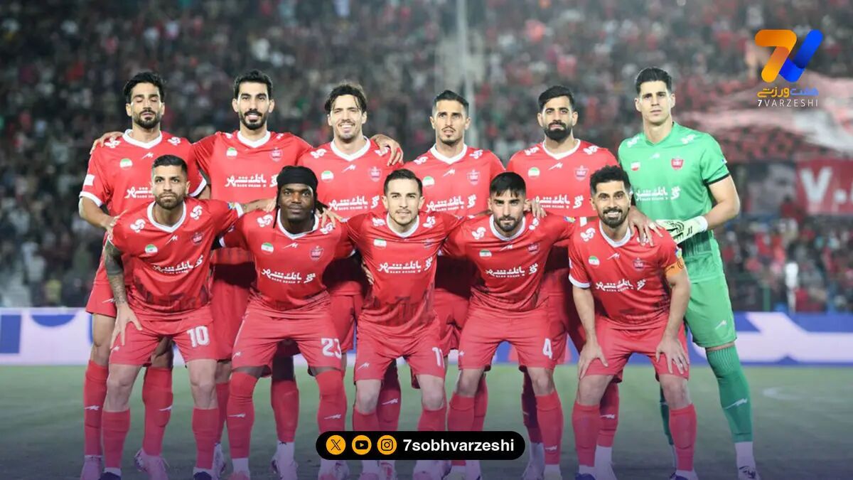 گزارش زنده پرسپولیس - ملوان